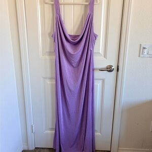 Cider Lavender Maxi Dress